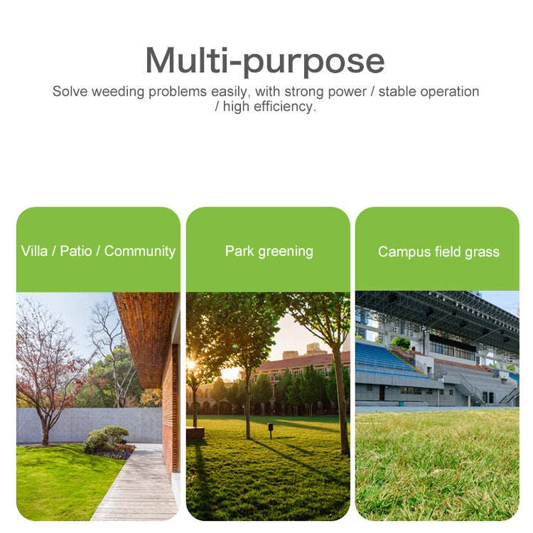 Portable Household Electric Lithium Battery Lawn Mower Weeder, EU Plug