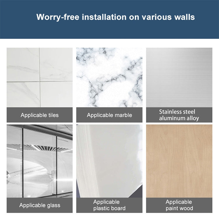 Screw Sticky Hook Wall Hanging Punch-free Wall Sticker Hook, Screw Length: 6mm