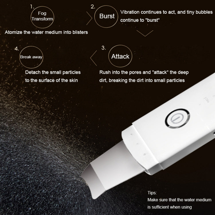 YJK063 Ultrasonic Ion Cleanser Micro-current Massage Beauty Introduction Instrument