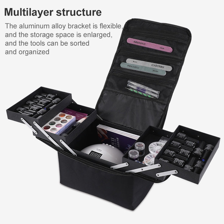Removable Simple Portable Makeup Beauty Nail Storage Box