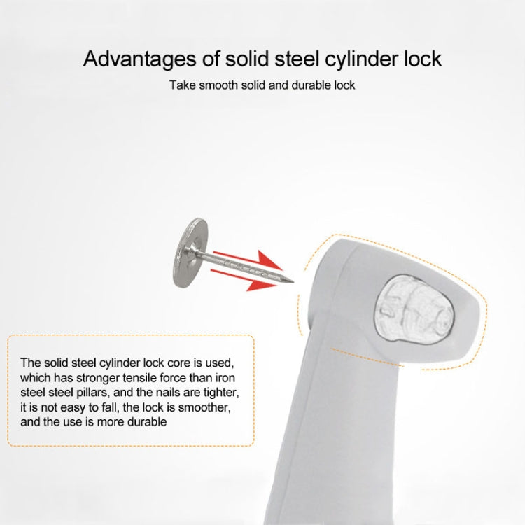 5pcs Supermarket Anti-theft Magnetic Buckle EAS Anti-theft Sound and Magnetic Button Label