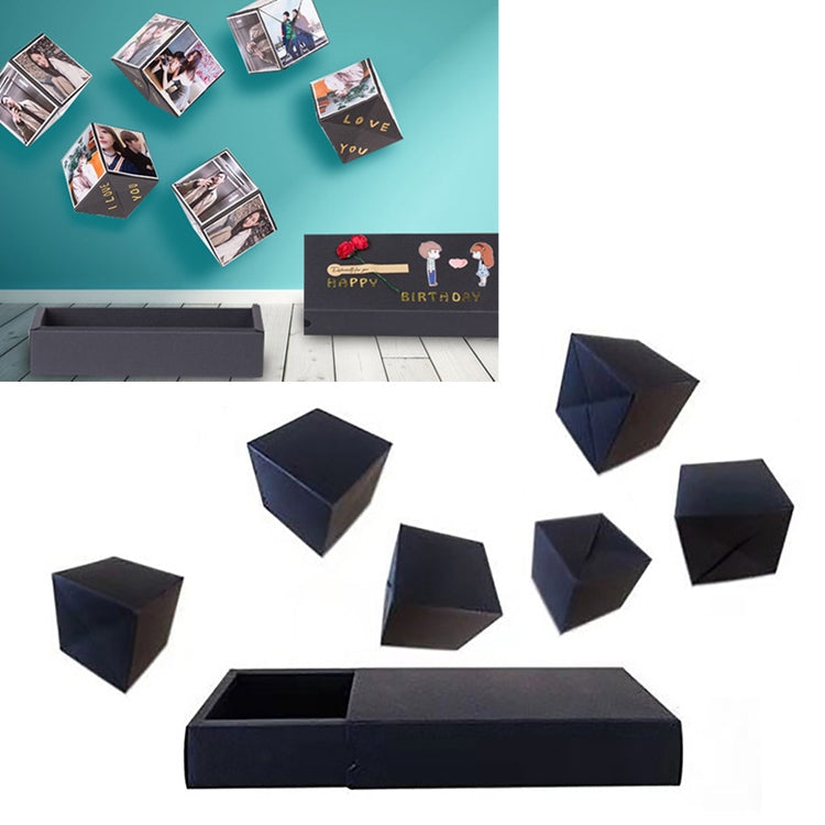 Creative DIY Handmade Photo Album Surprise Explosion Bouncing Gift Box, Basic Version