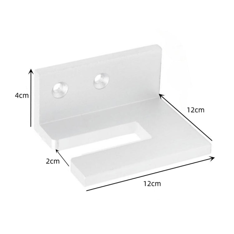 YX002 1 Pair Four-Wheel Skateboard Wall Mount Bracket