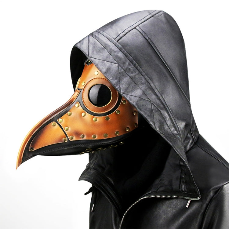 HG090 Halloween Two-color Stitching Beak Shape Mask