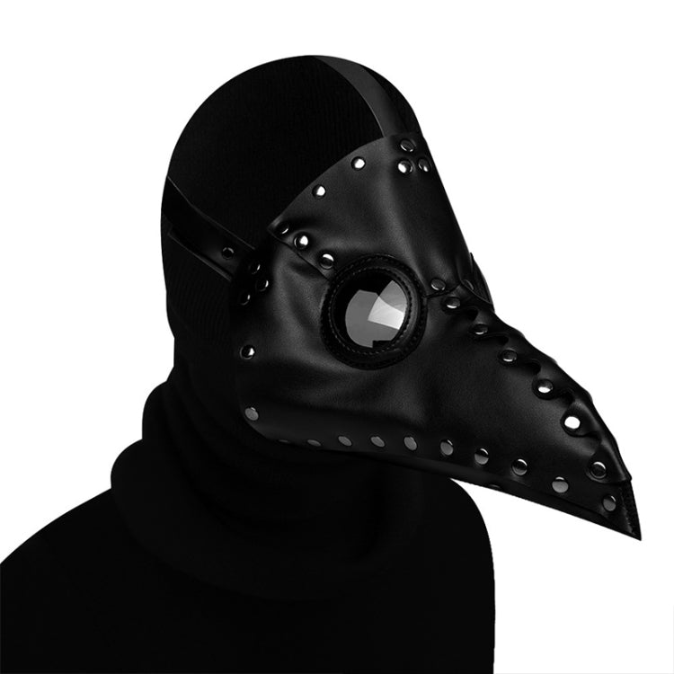 HG65005 Halloween Dress Up Props Rivets Beak Shape Mask