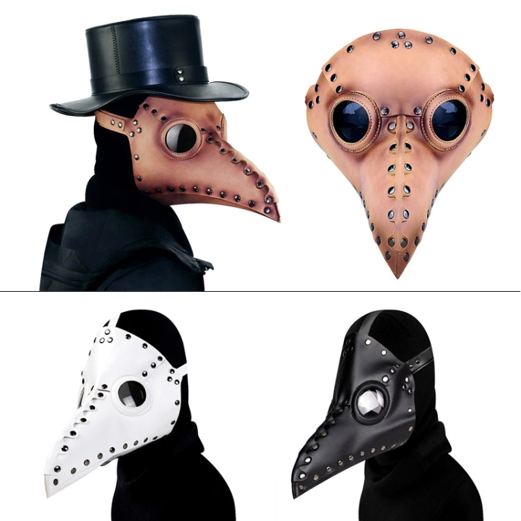 HG65005 Halloween Dress Up Props Rivets Beak Shape Mask