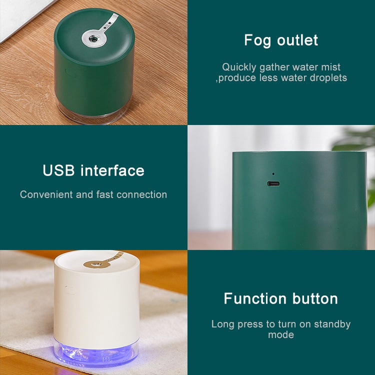 USB Smart Induction Ultrasonic Spray Humidifier with LED Indicator