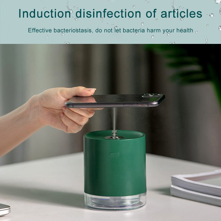 USB Smart Induction Ultrasonic Spray Humidifier with LED Indicator
