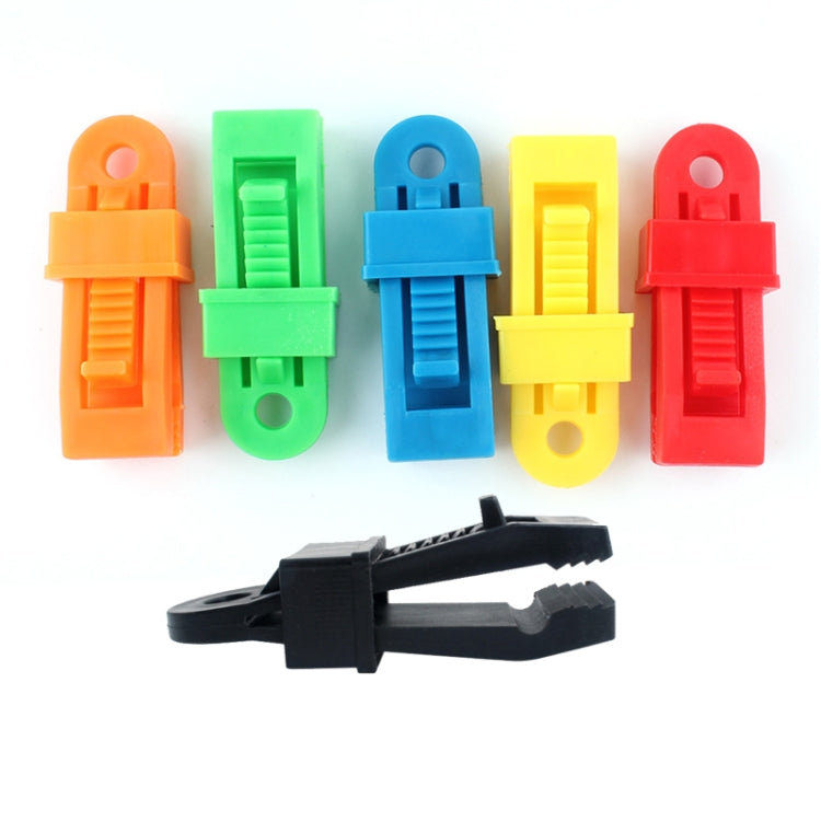 20 PCS Outdoor Tent Awnings Windproof Fixing Clip Multifunctional Wind Rope Buckle