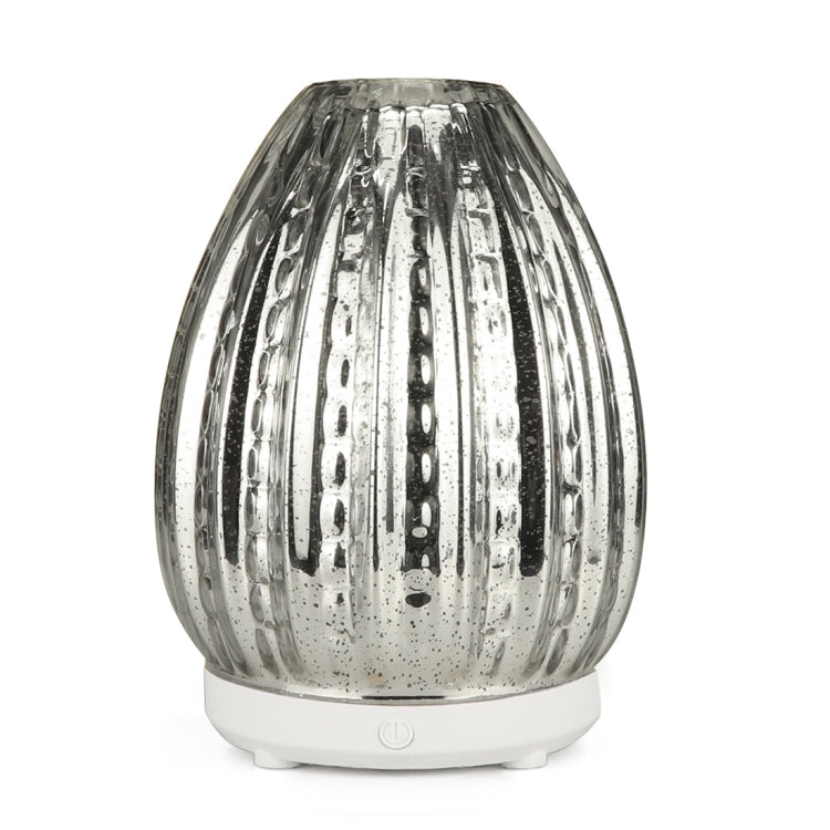 100ml Creative Vase Shape Aromatherapy Machine 3D Glass Humidifier Automatic Alcohol Sprayer with Colorful LED Lamp