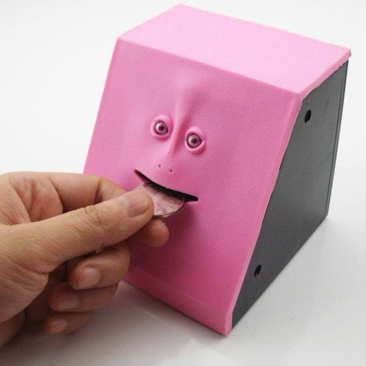 Face Bank Automatic Money Eating Box Coin Saving Box