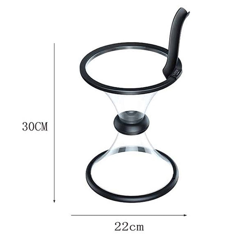 Vortex Bank Decompression Transparent Funnel Gravity Rotating Coin Storage Box