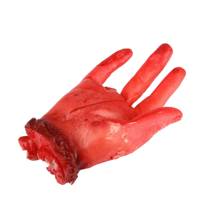 Popular Scary Halloween Prop Bloody Four Finger Fake Hand