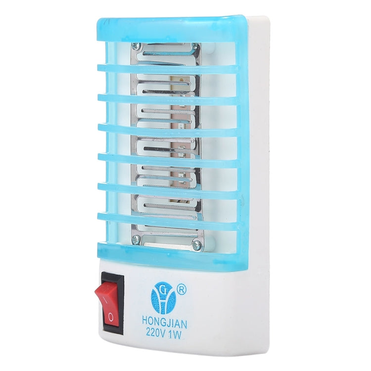 Efficient 4-LED Blue Light Mosquito Killer Night Lamp, US Plug, AC110V