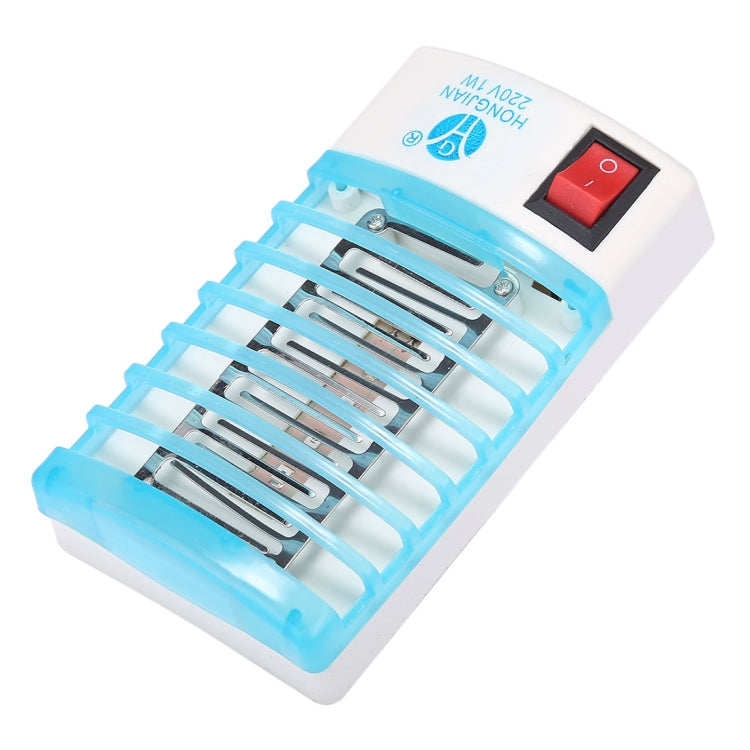 Efficient 4-LED Blue Light Mosquito Killer Night Lamp, US Plug, AC110V