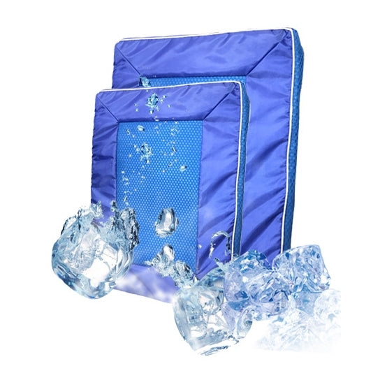 Summer Dog Pad Bed House Pet Cool Down Pad Detachable Dog Mat Cushion,Small, Size:28*44*4cm