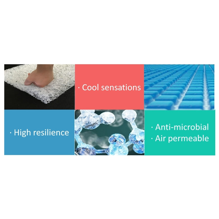 Summer Dog Pad Bed House Pet Cool Down Pad Detachable Dog Mat Cushion,Small, Size:28*44*4cm