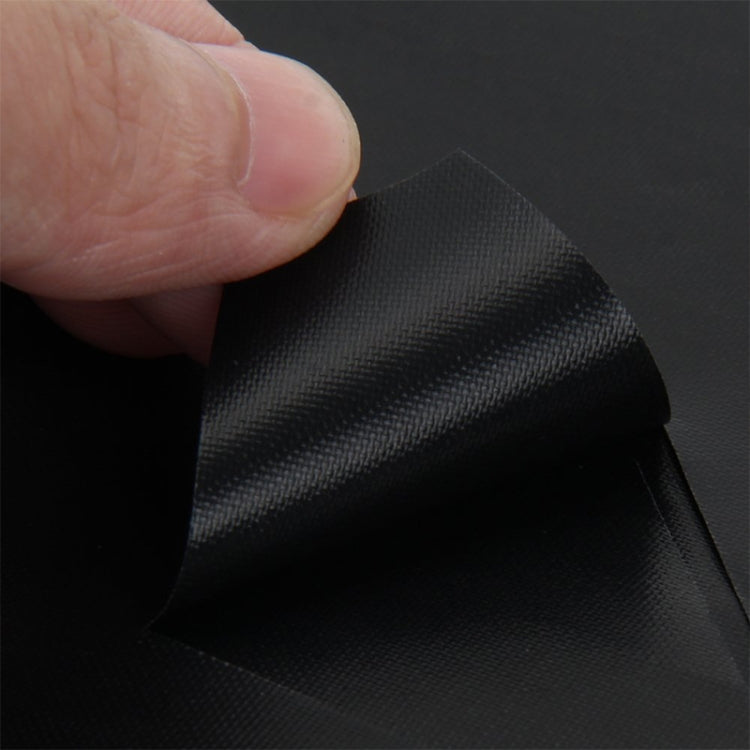 4 PCS Gas Furnace Surface Ultra-thin Fibre Material Stovetop Protective Cleaning Pad, Size: 27*27 cm (Black)