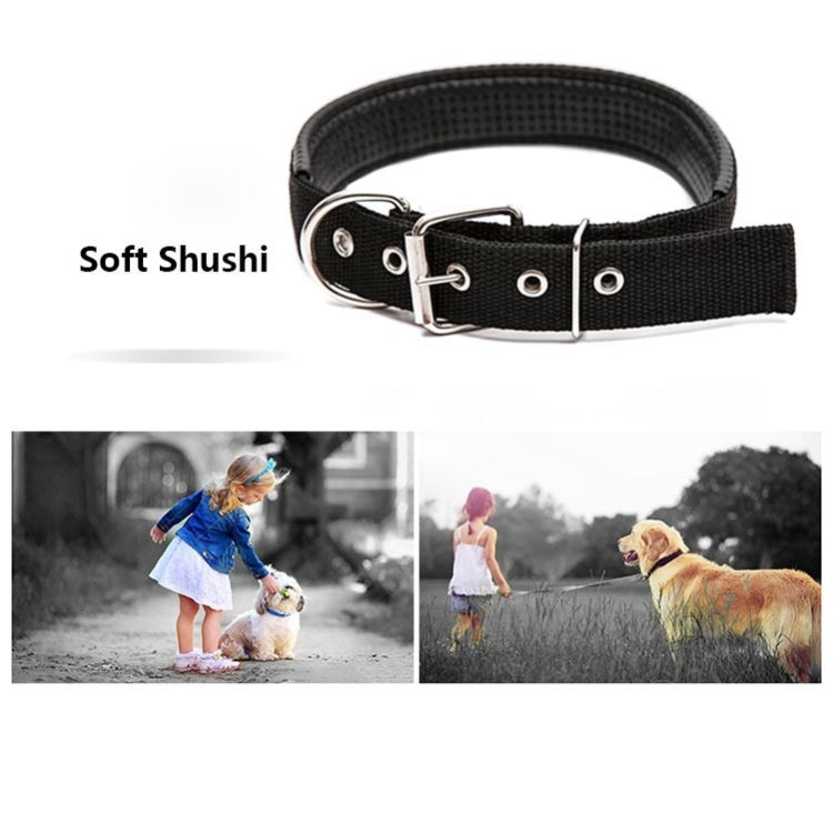 Foam Cotton  Polyester Pet Collars Pet Neck Strap Dog Neckband Cats Dogs Collars, 3.5cm x 57cm