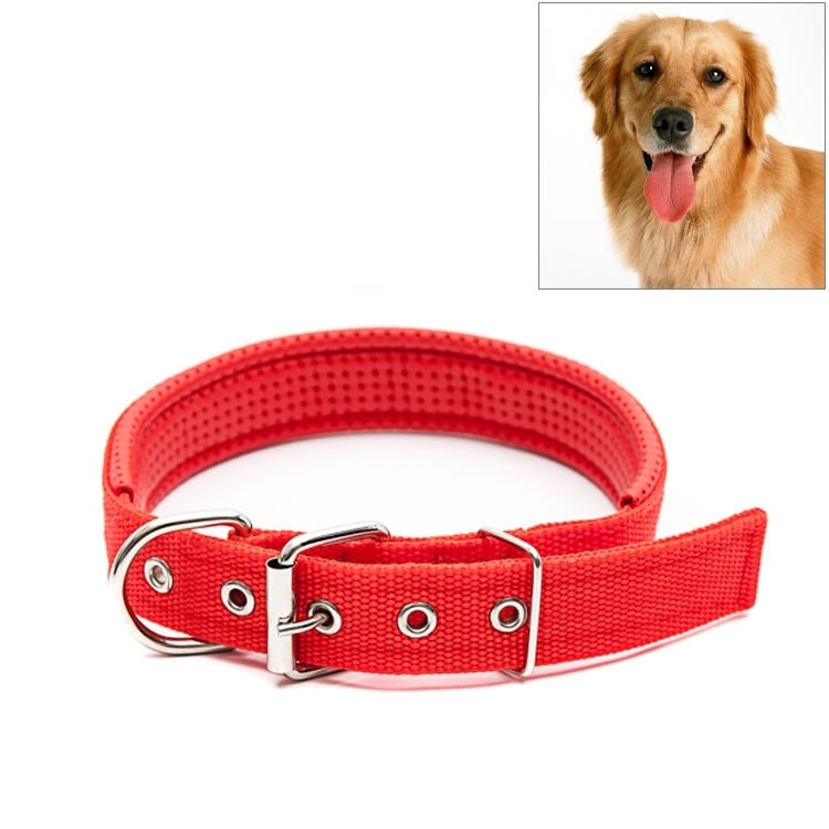 Foam Cotton  Polyester Pet Collars Pet Neck Strap Dog Neckband Cats Dogs Collars, 3.5cm x 57cm