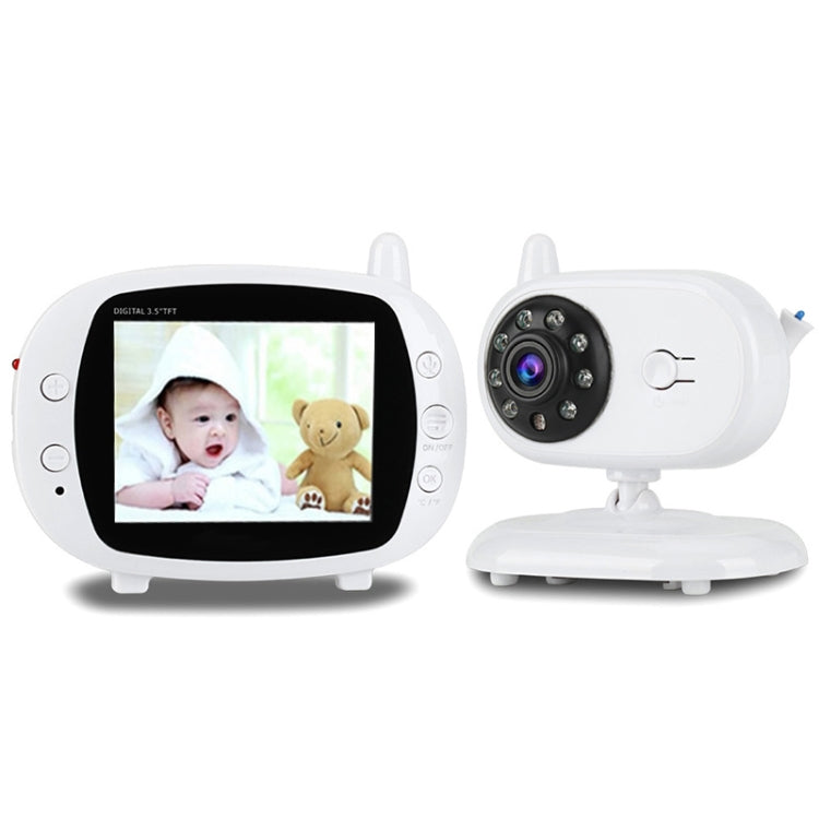 BM-850 3.5 inch LCD 2.4GHz Wireless Surveillance Camera Baby Monitor with 8-IR LED Night Vision, Two Way Voice Talk