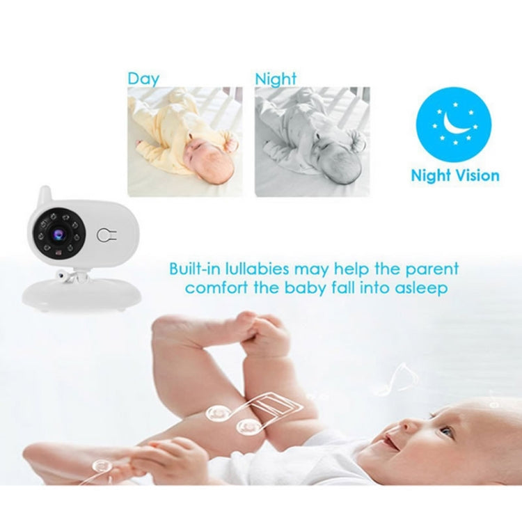 BM-850 3.5 inch LCD 2.4GHz Wireless Surveillance Camera Baby Monitor with 8-IR LED Night Vision, Two Way Voice Talk