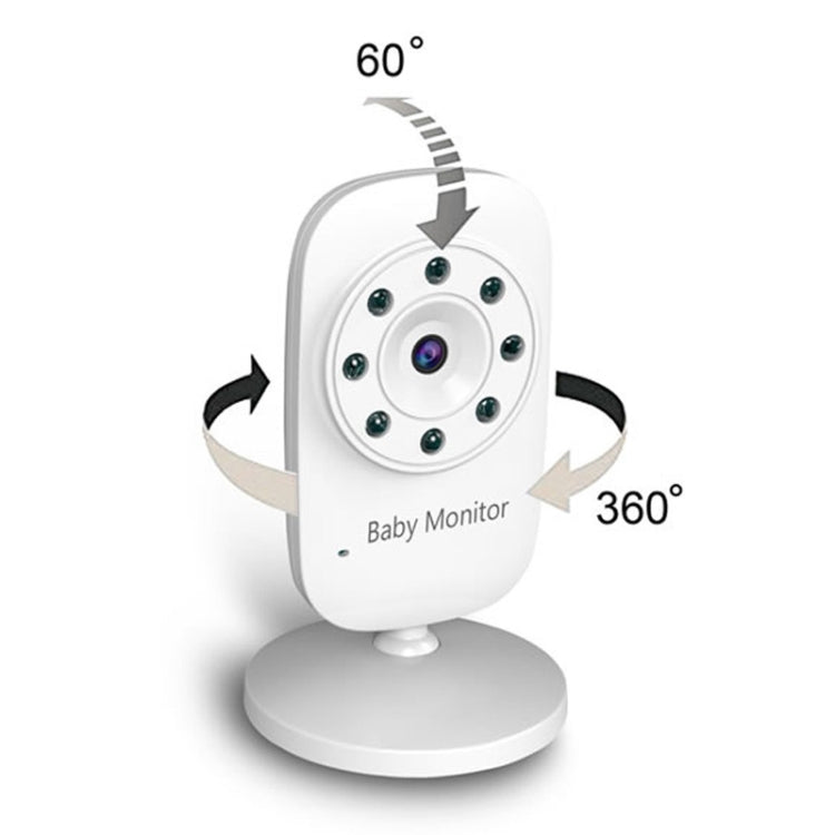 BM-SM24 2.4 inch LCD 2.4GHz Wireless Surveillance Camera Baby Monitor with 8-IR LED Night Vision, Two Way Voice Talk