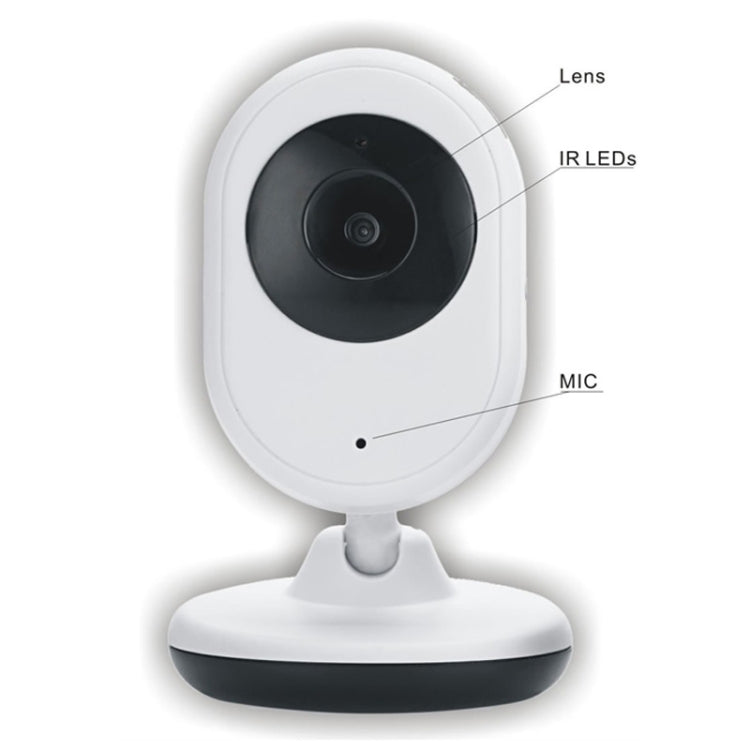 BM-SP820 2.4 inch LCD 2.4GHz Wireless Surveillance Camera Baby Monitor with 7-IR LED Night Vision, Two Way Voice Talk