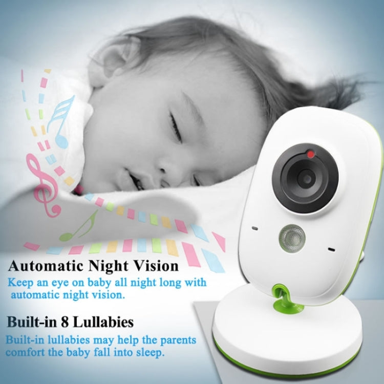 VB602 2.4 inch LCD 2.4GHz Wireless Surveillance Camera Baby Monitor, Support Two Way Talk Back, Night Vision