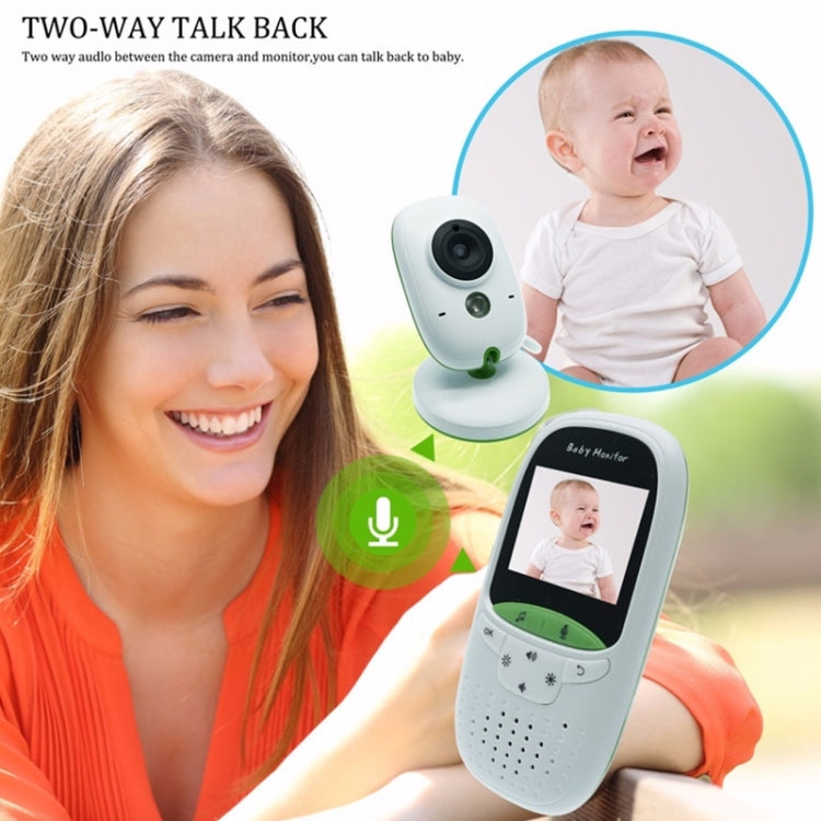 VB602 2.4 inch LCD 2.4GHz Wireless Surveillance Camera Baby Monitor, Support Two Way Talk Back, Night Vision