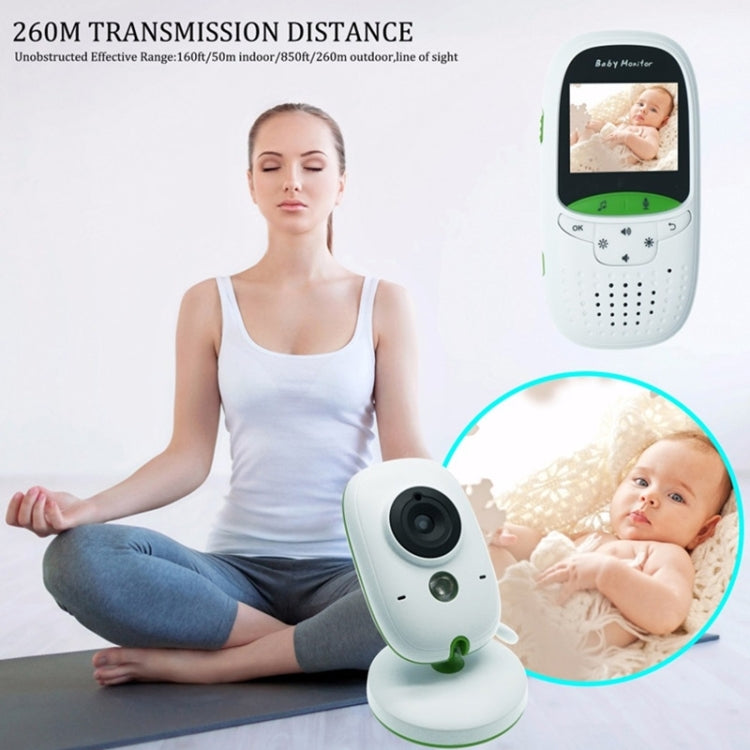 VB602 2.4 inch LCD 2.4GHz Wireless Surveillance Camera Baby Monitor, Support Two Way Talk Back, Night Vision
