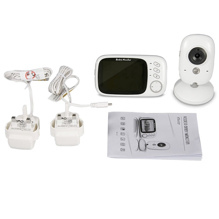 VB603 3.2 inch LCD 2.4GHz Wireless Surveillance Camera Baby Monitor, Support Two Way Talk Back, Night Vision