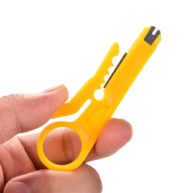 10 PCS Mini Cable Crimping Tool Punch Down Cutter for RJ45 Cat5 Network Cable, Data Telephone Cable, Computer UTP Cable