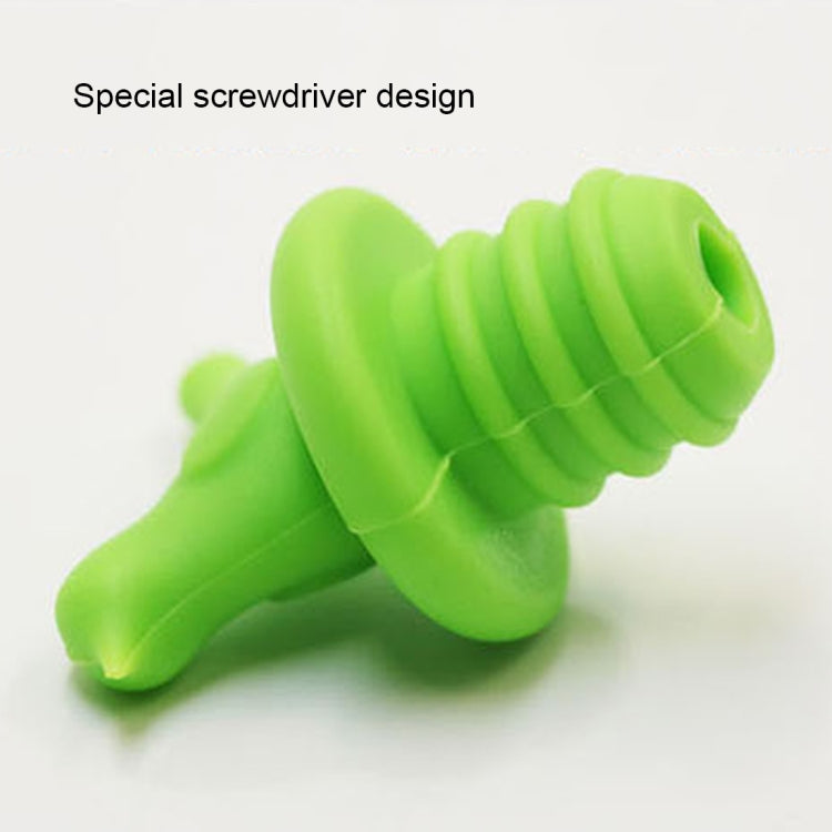 2pcs Creative Bird Style Silicone Wine Beer Condiments Bottle Stopper Random Color Delivery