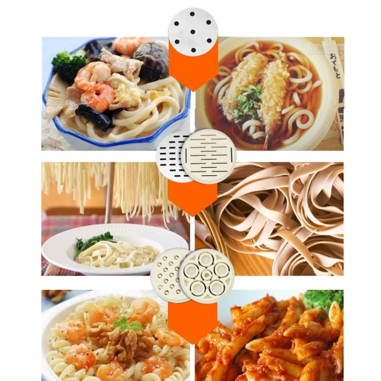 3 Molds Household Manually Small Stainless Steel Pressing Style Handhold Noodle Machine