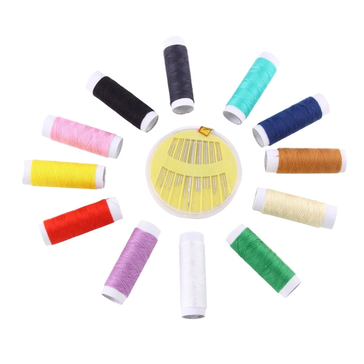 Multi-colorline, Needle Wearer, Tape, Ear Spoon etc Treasure Box, Daily Necessities Sewing Box, Random Color Delivery