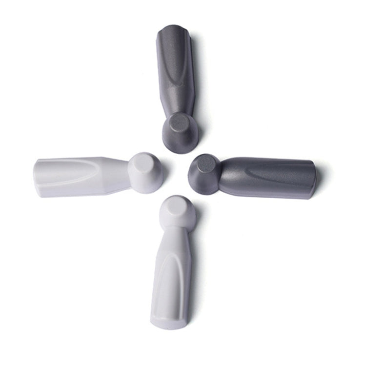 100pcs HTG-005 Small Hammer Anti-theft Magnetic Buckle EAS Anti-theft Sound and Magnetic Button Label for Supermarket Commodities, Random Color Delivery