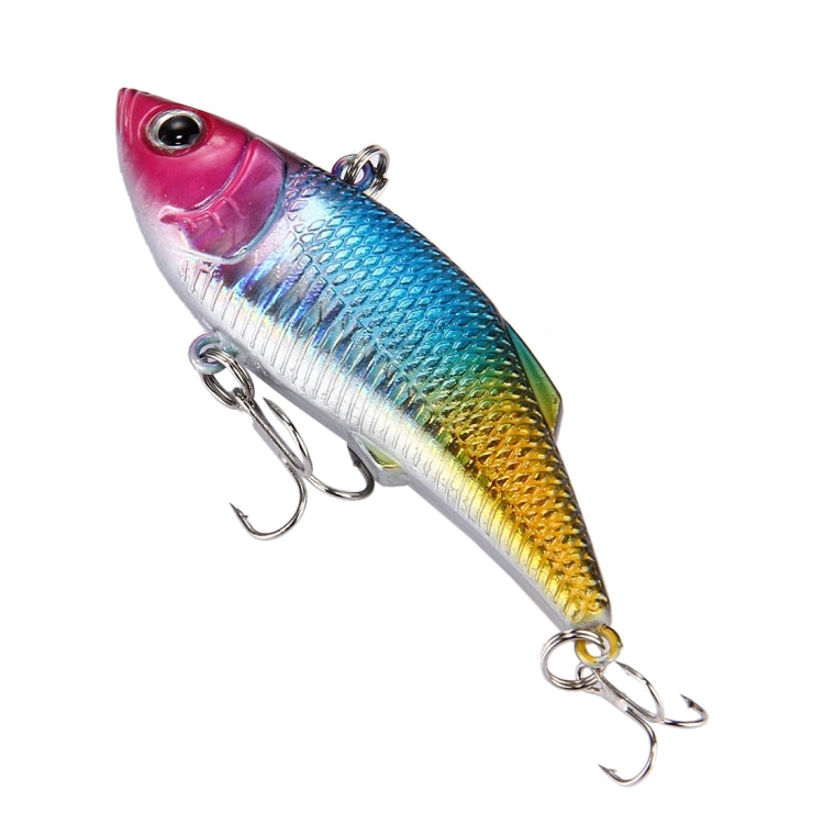 Color Coating Plastic Artificial Fishing Lures Fishing Topwater Floating Popper Lure Hit Water Waves Climb Fishing Bait with Hooks, Length: 7.5 cm