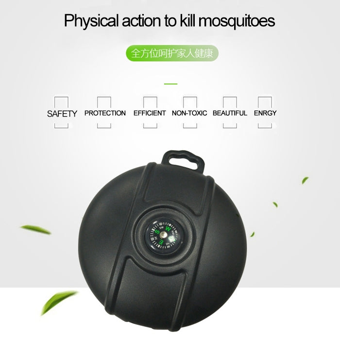 Q3 Outdoor Portable Solar Pest Control Insect Bugs Ultrasonic Mosquito Repellent Repeller Killer with Compass Function