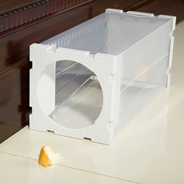 Door Humane Animal Live Cage, Rat, Mouse and More Small Rodents PP Material Transparent Cage Trap