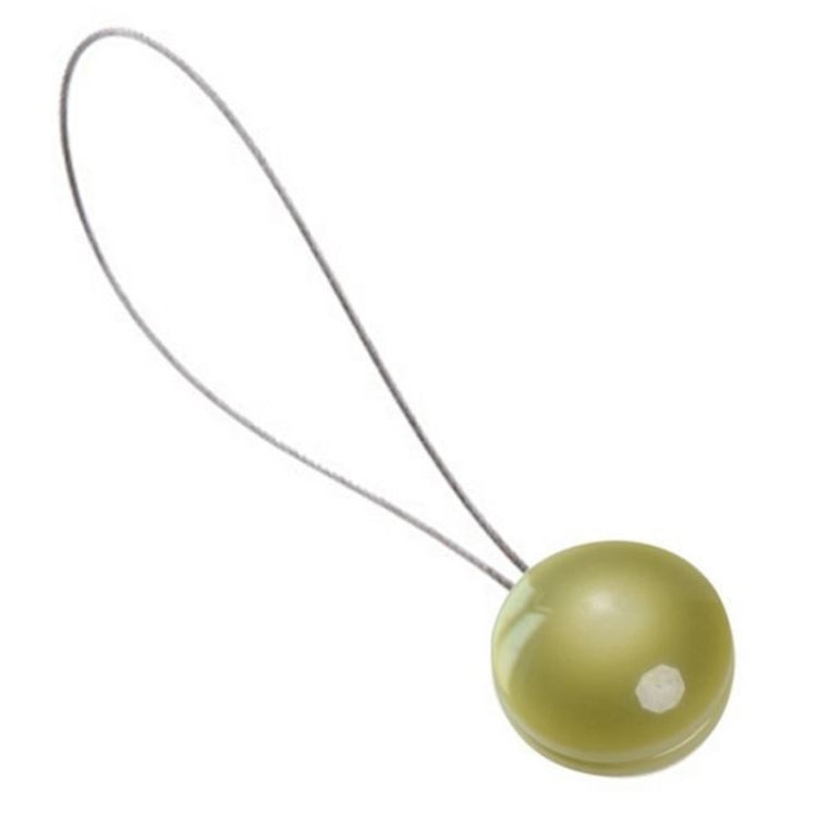 2 PCS Fashion Cat Eye Resin Steel Wire Magnet Curtain Buckle Tie Rope