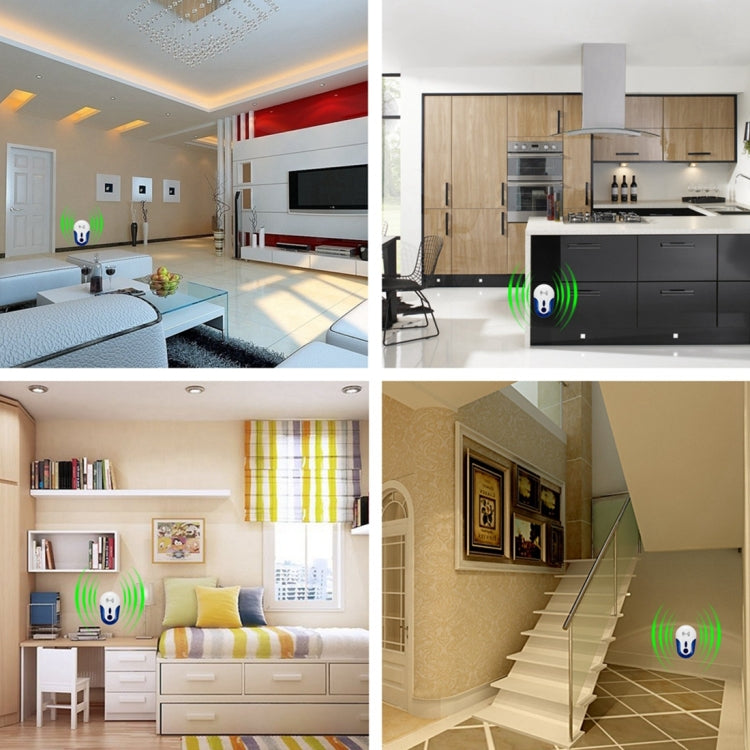 4W Electronic Ultrasonic Anti Mosquito Rat Mouse Cockroach Insect Pest Repeller, AC 90-250V