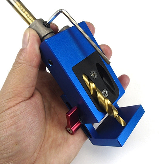 XK-1 C Aluminum Alloy Woodworking Oblique Hole Locator Woodworking Punch Tool