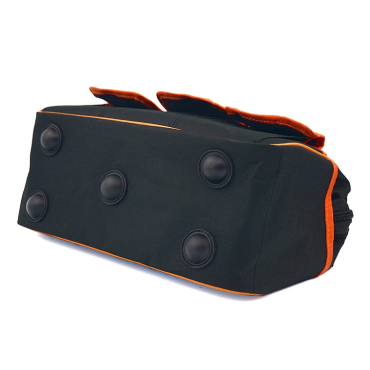 EZRE Multi-function Oxford Cloth Electrician Belt Pouch Maintenance Tools Handbag Shoulder Bag Convenient Tool Bag, Size : 17 inch