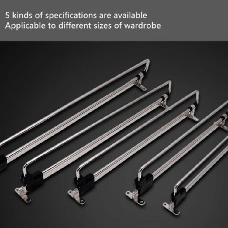 Telescopic Rail Pull-Out Wardrobe Clothes Hanger(25cm)