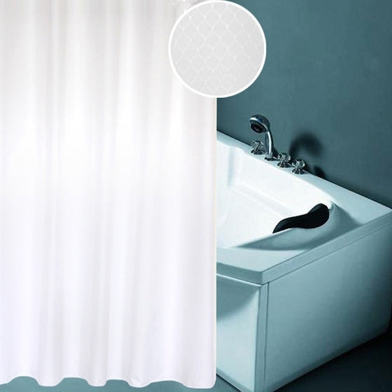 Thickening Waterproof And Mildew Curtain Honeycomb Texture Polyester Cloth Shower Curtain Bathroom Curtains,Size:240*200cm