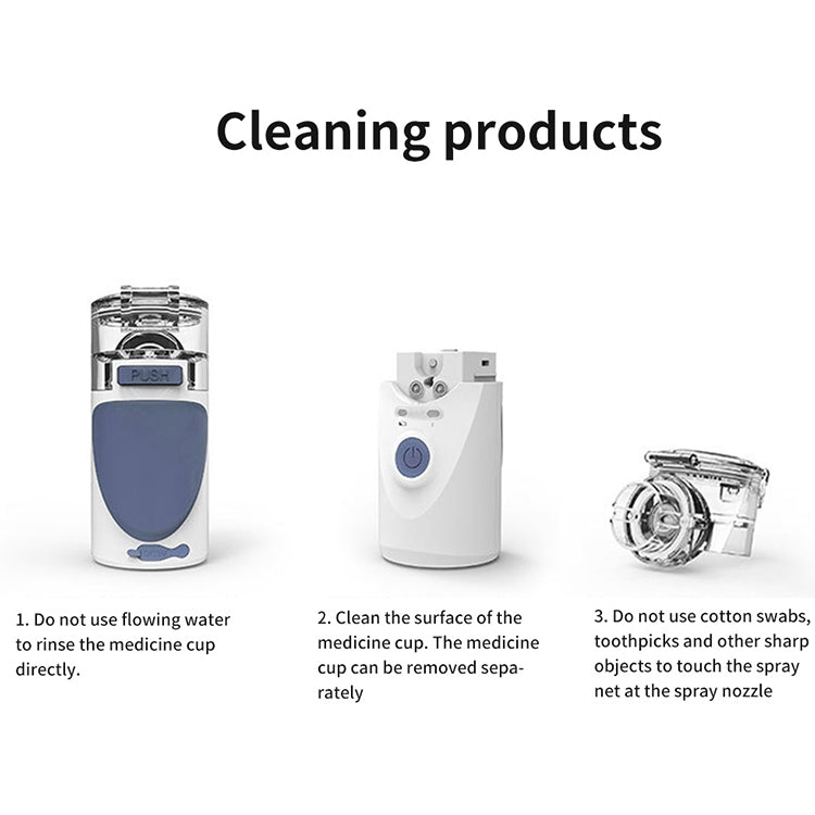 Portable Ultrasonic Nebulizer Mini Handheld Inhaler Respirator Health Care Home Machine Atomizer for Children