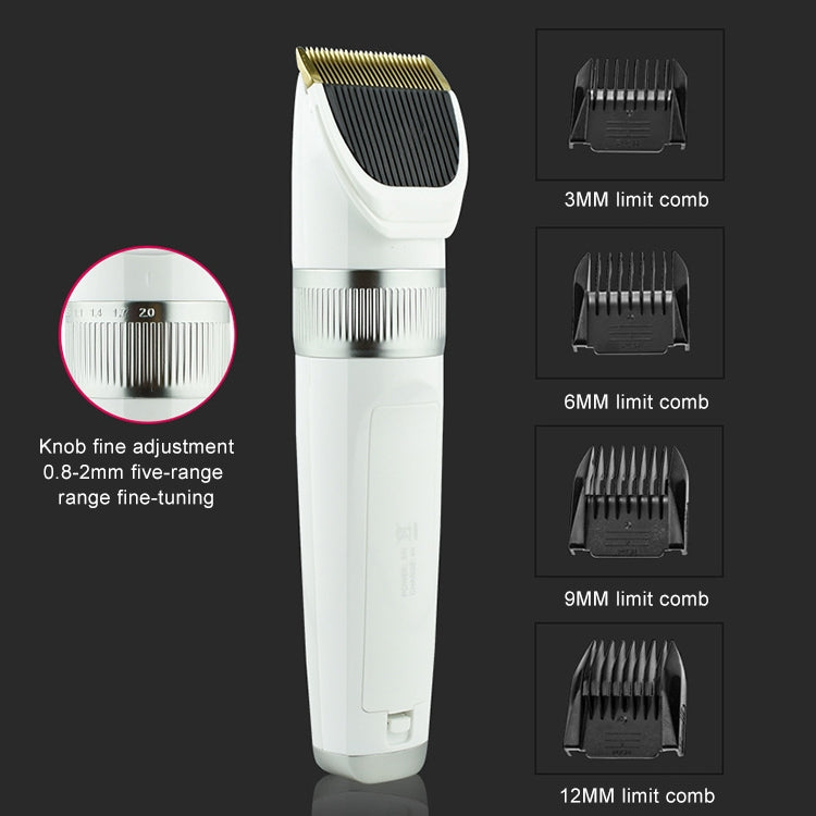 Q6 USB Charging Electric Pet Shaver with Four Combs