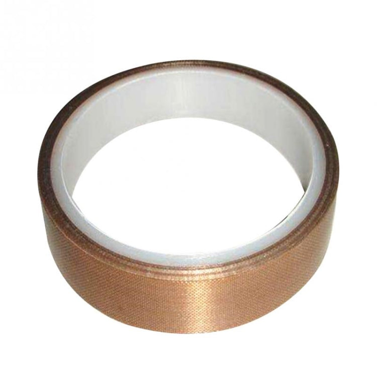 Teflon High Temperature Resistant Cloth Tape Sealing Machine Heat Insulation Tape, Size: 10m x 19mm