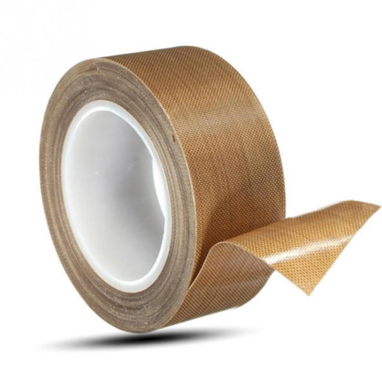 Teflon High Temperature Resistant Cloth Tape Sealing Machine Heat Insulation Tape, Size: 10m x 25mm
